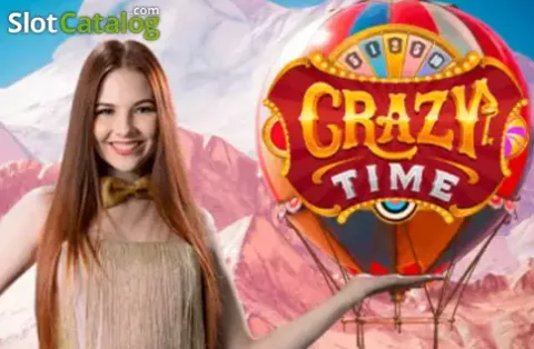Crazy Time live wheel show studio